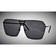 thumbnail image 1 of SMNY A Madden Brand Shield Black Sunglasses, 1 of 1