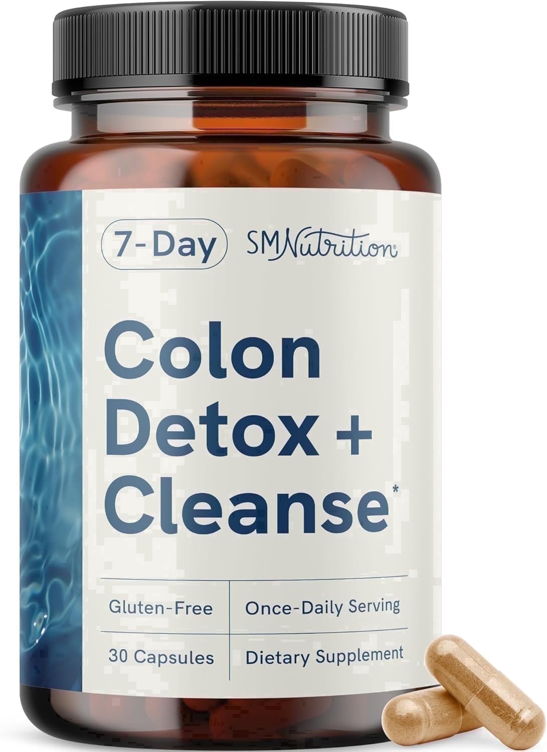 SMNutrition 7-Day Wellness Cleanse with Senna Leaf, 30 Capsules ...