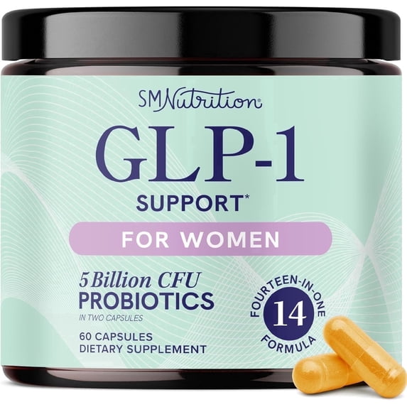 SMNutrition GLP-1 for Women | GLP 1 Supplement | 60 Ct