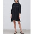 thumbnail image 1 of SMOCKED BIB SATIN DRESS, 1 of 5