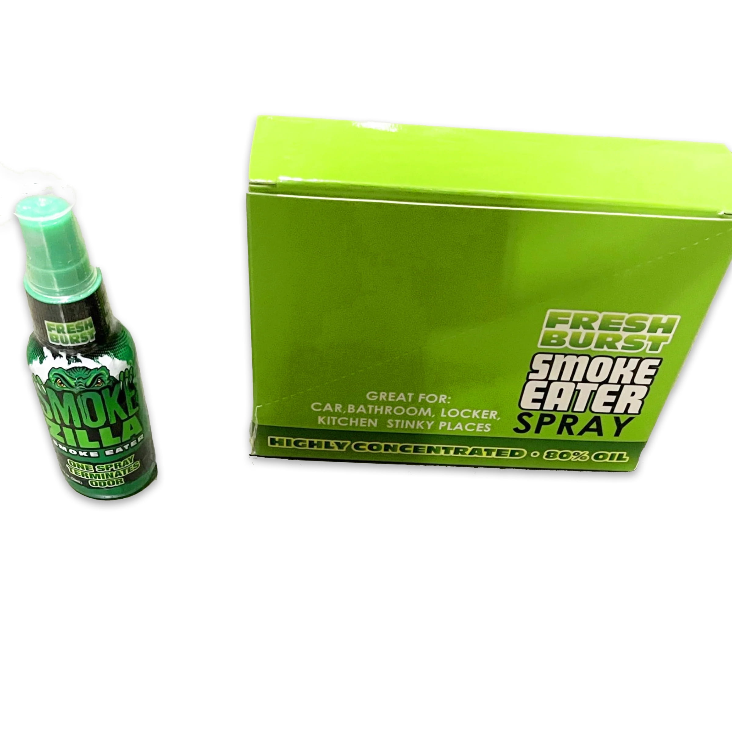 SMOKE EATER SPRAY HIGHLY CONCENTRATED ESSENTIAL OIL SPRAY 4 PACK