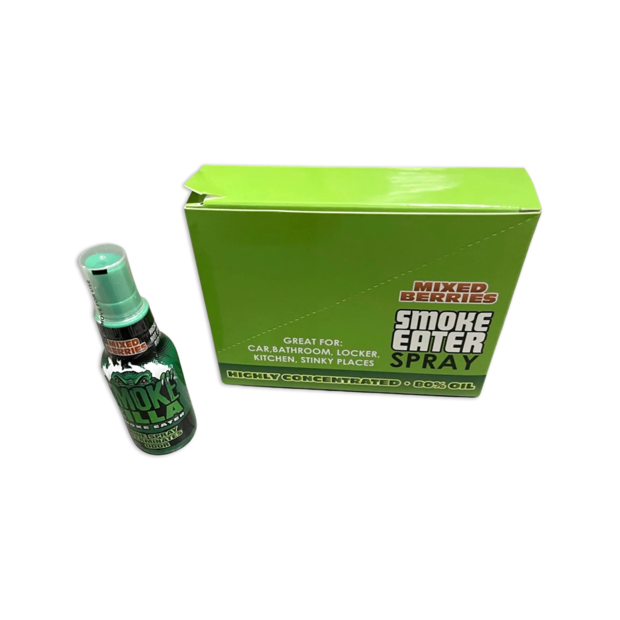 SMOKE EATER SPRAY HIGHLY CONCENTRATED ESSENTIAL OIL SPRAY 4 PACK