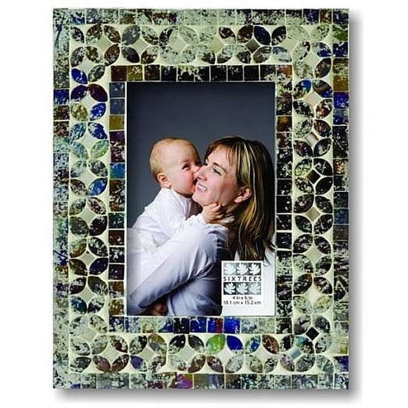 SMOKE MOSAIC frame by Sixtrees - 4x6