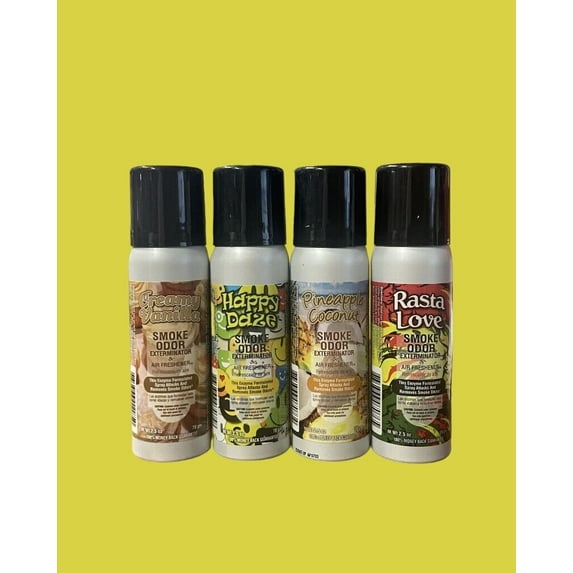 SMOKE ODOR AIR FRESHENER { 4 BOTTLES } 70g