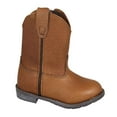 thumbnail image 1 of SMOKY MOUNTAIN BOOTS Kids HOPALONG Western Boots, Color: Brown, Size: 5, Width: R (2462T-5R), 1 of 3