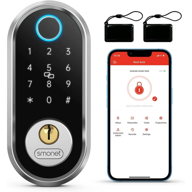 How to Lock And Unlock a Smonet Smart Lock  