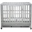 Photo inspiration: Extra Heavy Duty Dog Crate Corners Reference: Free Shipping Uforic 52 Inch Heavy Duty Corner Dog Crate