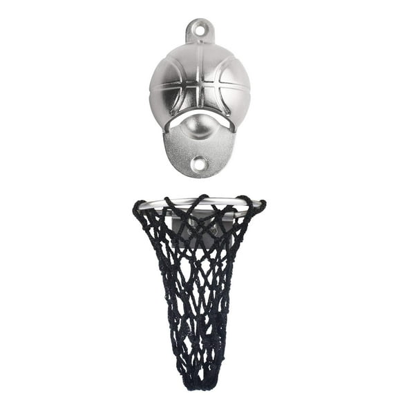 SMOOIQ Bottle Opener Wall Mounted,Beer Wall Mount Bottle Opener,Wine Metal Bottle Opener Outddor and Indoor,Cast Iron 1pc