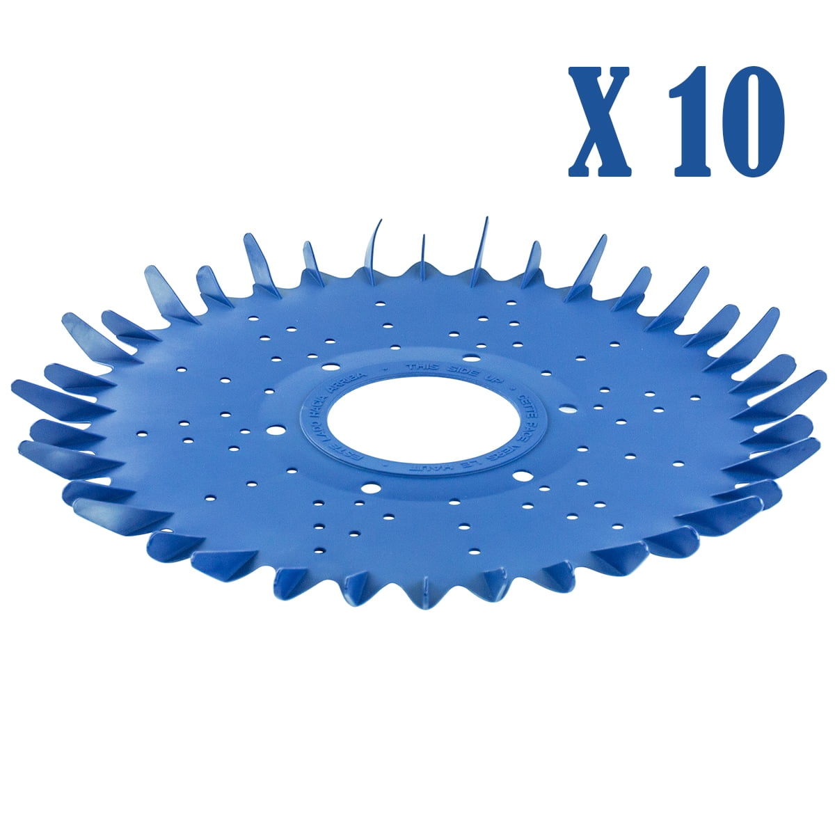 SMOPS In-Ground Pool Cleaner | 10 Pack of Replacement Finned Discs ...