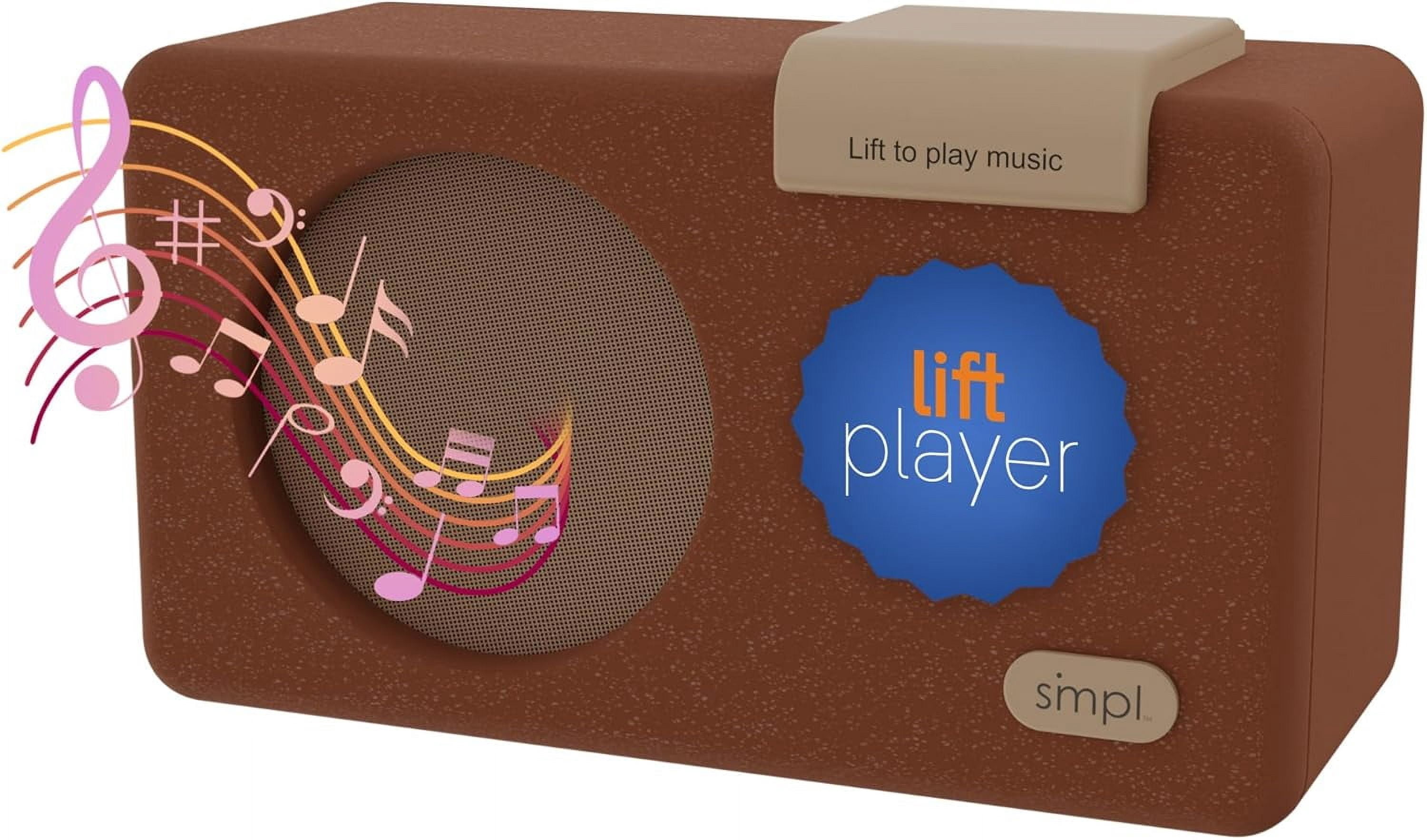 SMPL Music Player with Lifter for Seniors - Audiobooks + MP3 Player ...