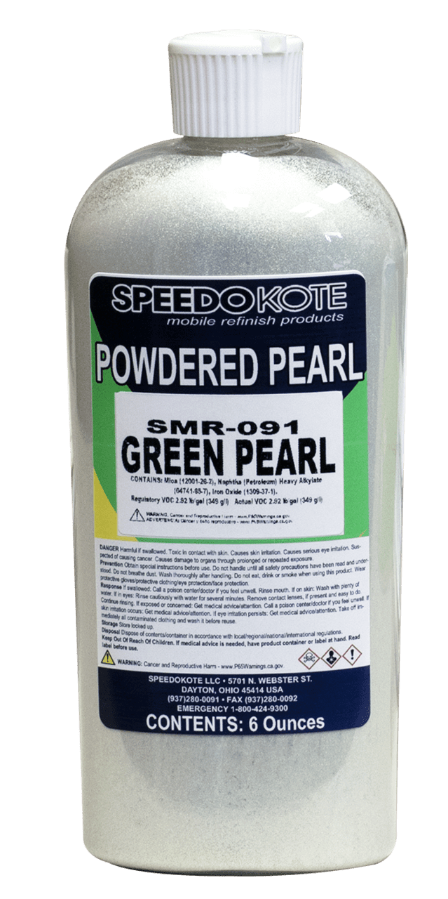 SMR-091 Green Pearl, 6oz bottle