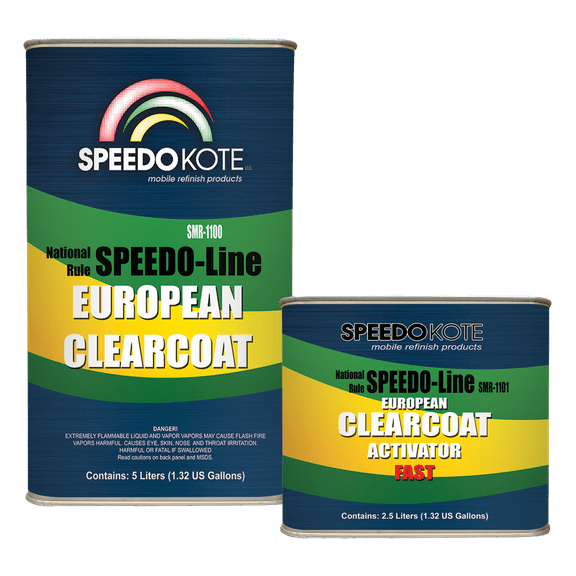 SMR-1100-F European Clear Coat 2K Urethane Fast