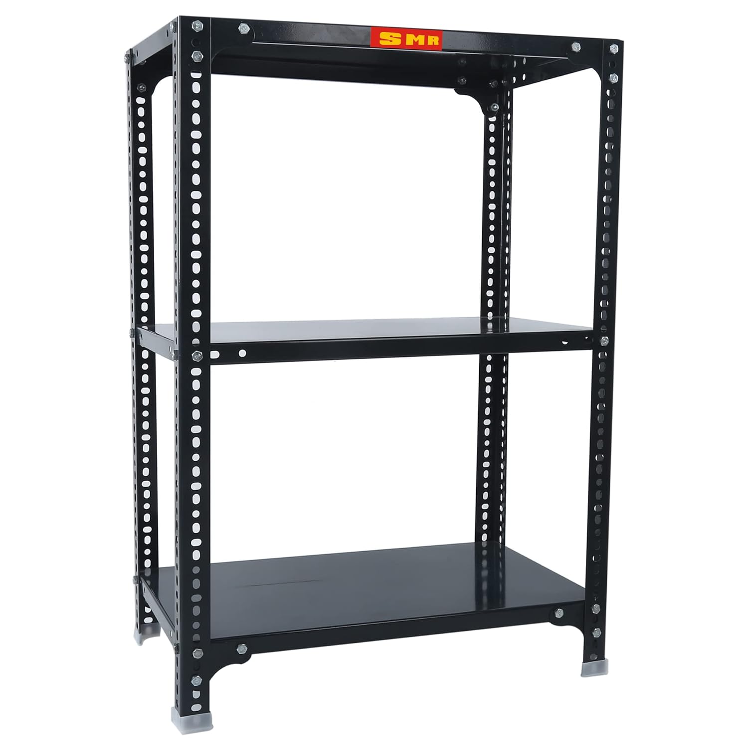 Prime Steel Rack SMR Prime CRC Sheet 24 Gauge Multipurpose Slotted Angle Rack with 3 ...