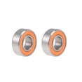thumbnail image 1 of ABEC-1 Hybrid Ceramic Ball Bearing 440C Stainless Steel Race Ceramic Ball SMR115C-2OS 2, 1 of 4