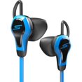 thumbnail image 1 of Sms Audio Biosport In-ear Wired Ear Bud With Heart Monitor - Ear - Optical Heart Rate Sensor - Blue - Health & Fitness, Communication - Water Resistant (sms-eb-biosprt-blu), 1 of 4