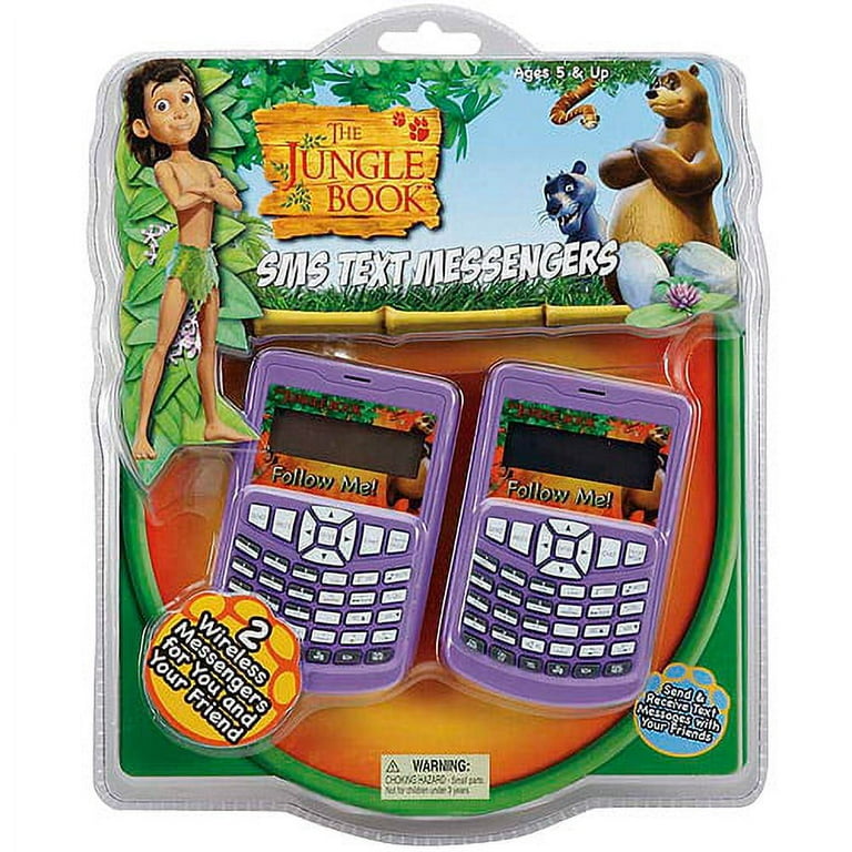 SMS TEXT MESSENGER ORGANIZER - KID'S CHILDREN'S HANDHELD Databank Wireless  TOY !