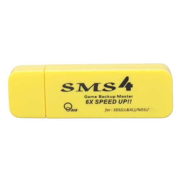 Game Cart with Indication LED SMS4 Save Dongle Support Backup Restoring & MK6 Firmware Updates for Original Game