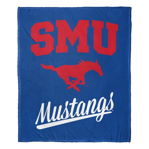 SMU Mustangs Alumni Silk Touch Throw Blanket