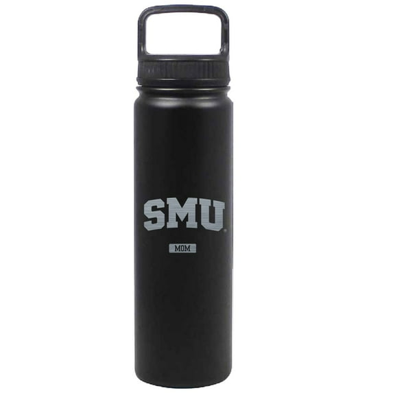 SMU Mustangs Black Mom 24oz. Stainless Steel Eugene Bottle