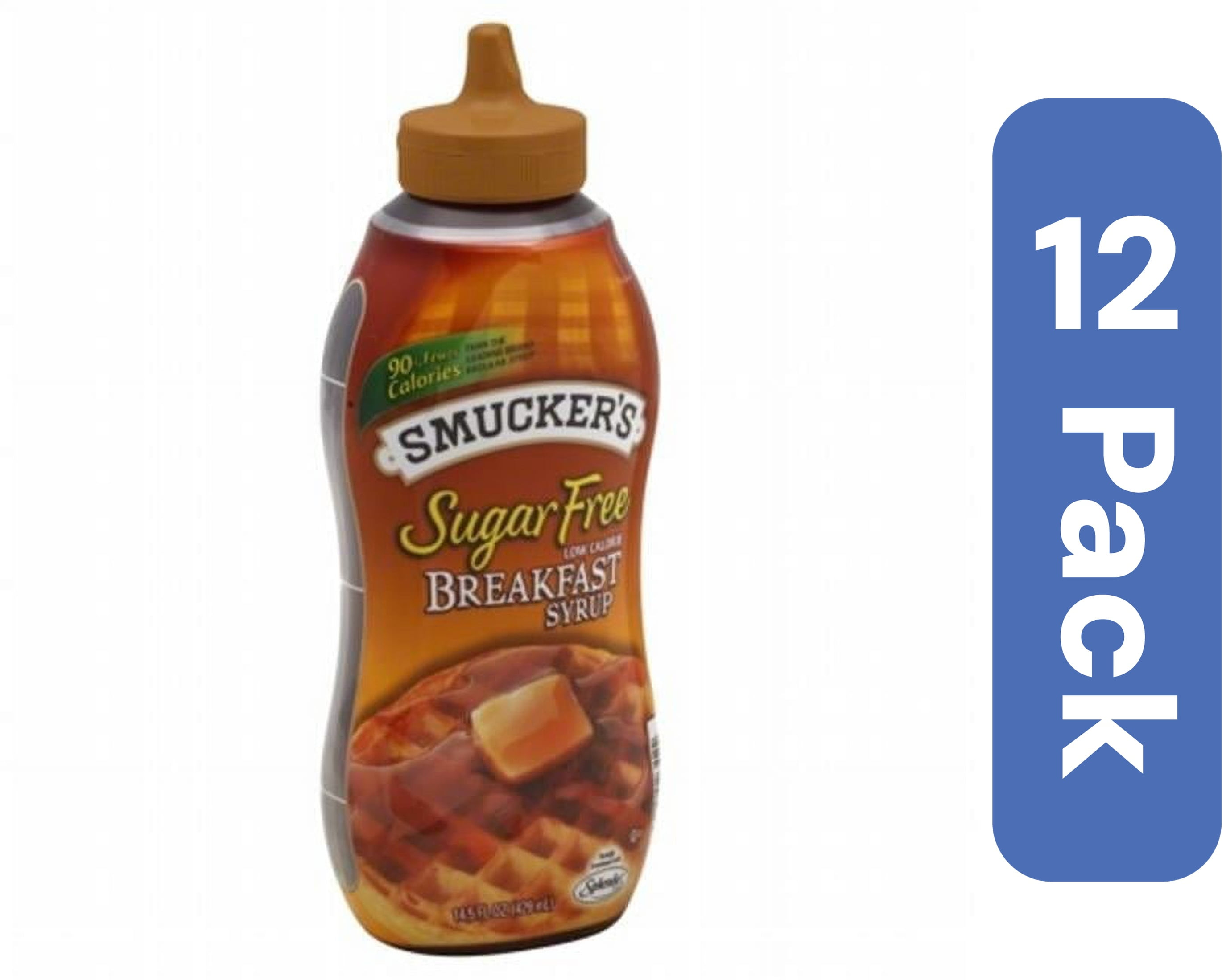 SMUCKERS SYRUP BREAKFAST SF-14.5 OZ -Pack of 12