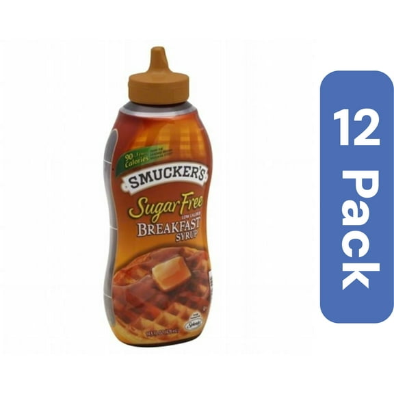 SMUCKERS SYRUP BREAKFAST SF-14.5 OZ -Pack of 12