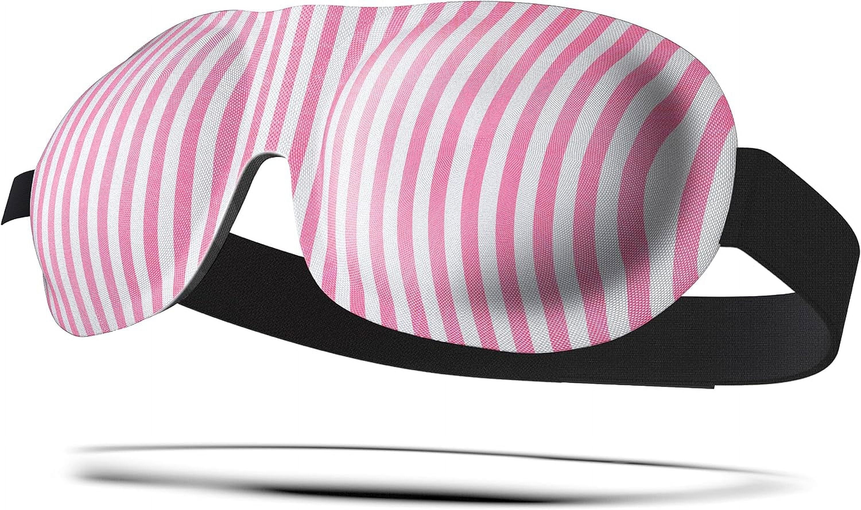 SMUG Contoured 3D Blackout Sleep Mask, Home & Travel Eye Mask for