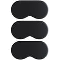 thumbnail image 1 of SMUG Satin Sleep Mask Adult, Lightweight Silky Eye Mask for Travel, Light-Blocking, Black, 3 Pack, 1 of 8