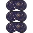 thumbnail image 1 of SMUG Satin Sleep Mask for Adults, Light Blocking, Silky Soft Material, Lightweight, Blue Celestial, 3 Pack, 1 of 8