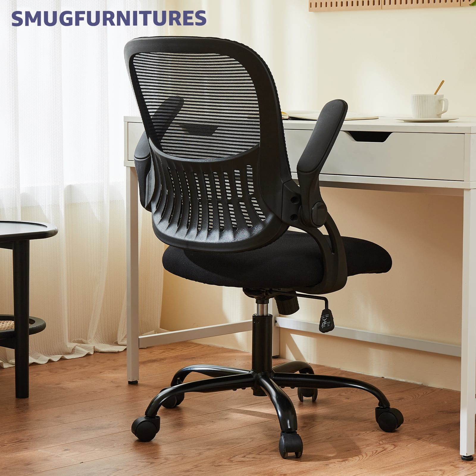 Ergonomic desk chairs with wheels discount