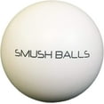 thumbnail image 1 of SMUSH BALLS - The Ultimate Anywhere Batting Practice Baseball Softball Training Ball (White, 36-Pack + Bag), 1 of 12