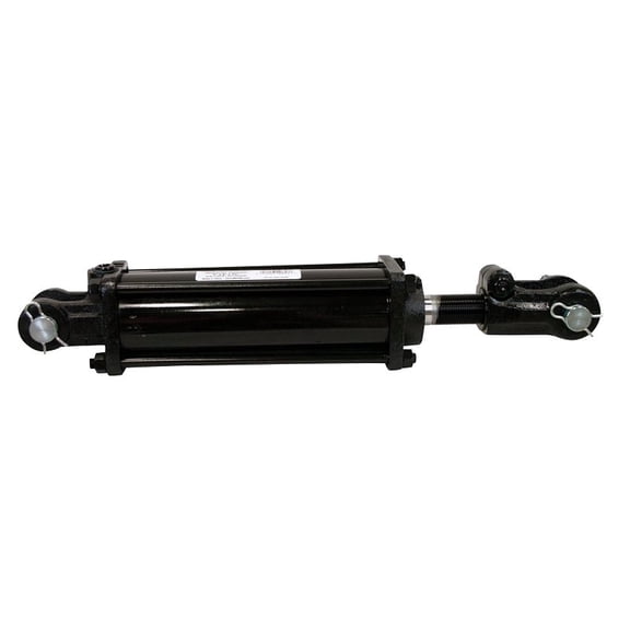 SMV Industries 4X8 ASAE Hydraulic Cylinder, ASAE, Double Acting, 8 in L Stroke, 4 in Bore, 1-1/4 in Dia Rod
