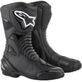 thumbnail image 1 of Alpinestars SMX-S Mens Waterproof Motorcycle Boots Black/Black 40 EUR, 1 of 2
