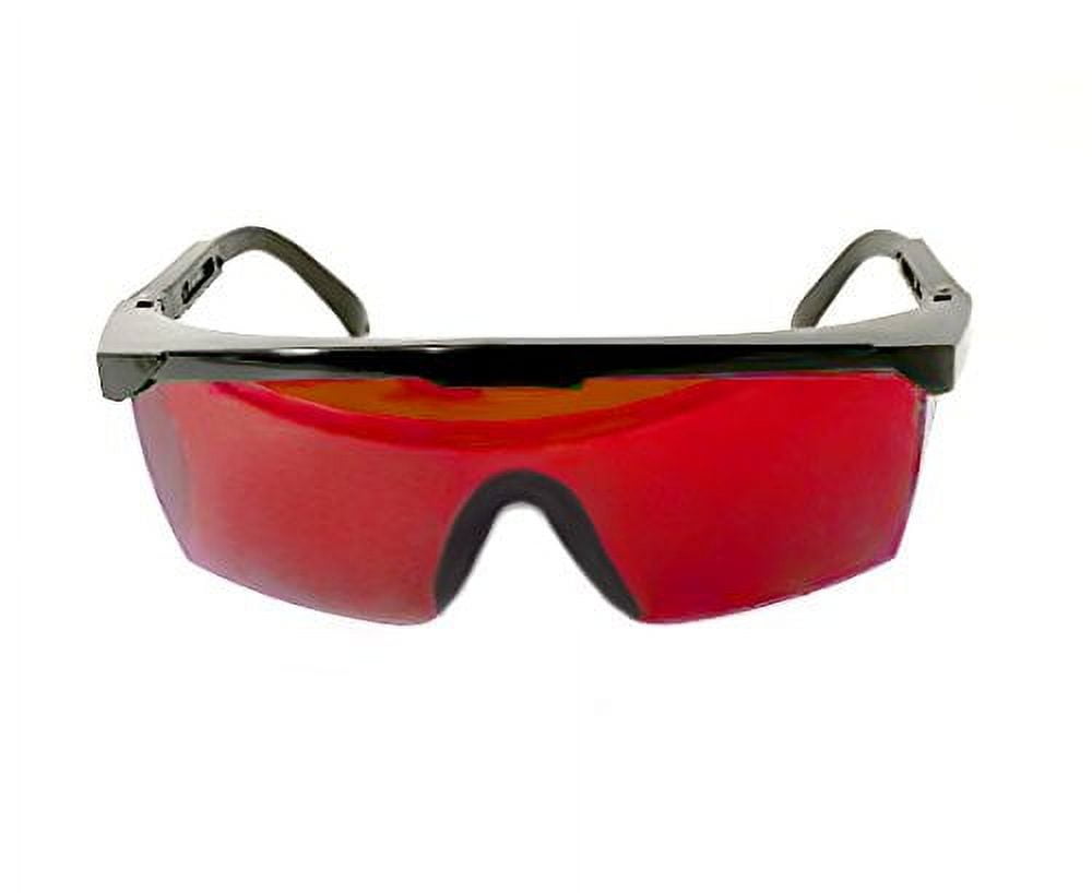 SMYRNA Laser Eye Protection Safety Glasses for Red and UV Lasers Goggle