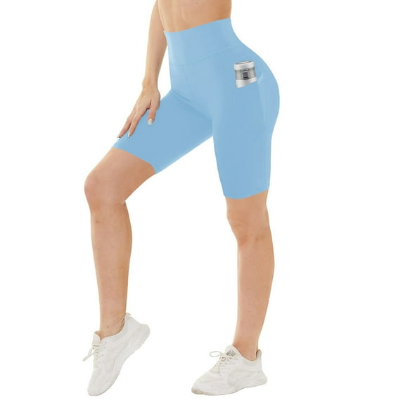 SMZ Five Point Yoga Shorts With Pockets For Women Tight Outerwear Casual Sports