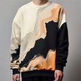 thumbnail image 1 of SMZ Printed Pullover Sweatshirt Long-sleeved Sweatshirt For Both Men And Women, 1 of 10