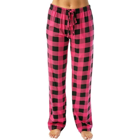 SMZ Women Buffalo Plaid Pajama Pants Christmas Pjs Pants Christmas Pajamas Pants For Women