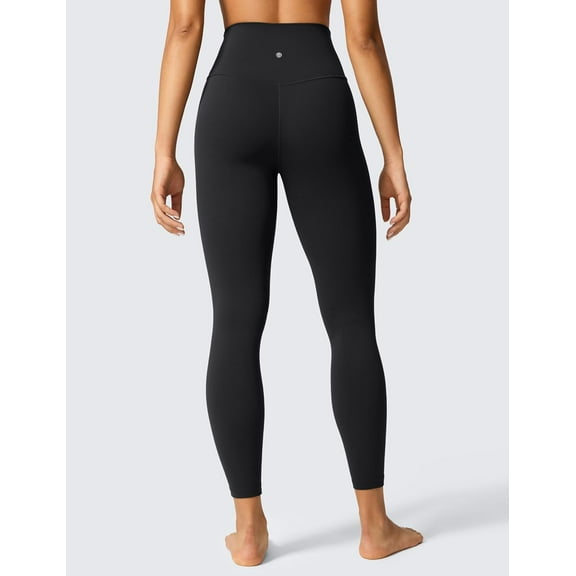 SMZ Womens Butterlift High Waisted Workout Leggings 25" - Pilates Gym Athletic Yoga Pants Buttery Soft