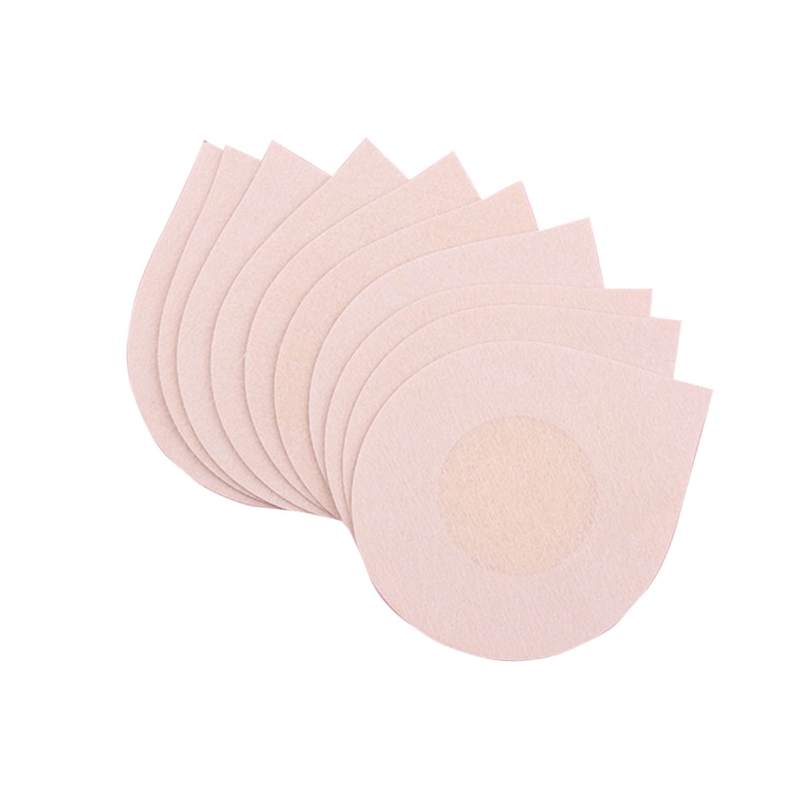 Patchnipple SMihono 10 Pack Round Disposable Non Woven Fabric Adhesive No Show ...