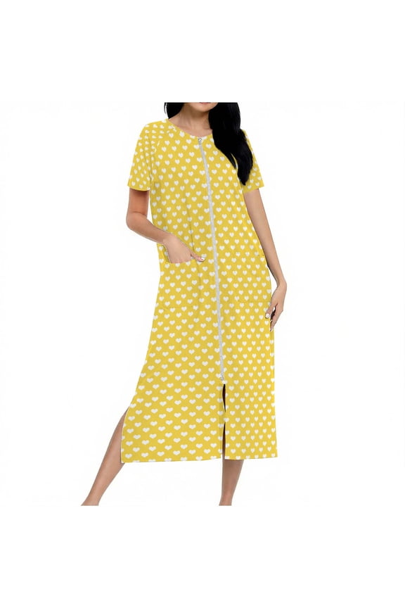 Bathrobe for Women Fleece Plush Robe Soft Warm Shawl Collar Spa Robe Comfy House Coats Sleepwear 2025 Yellow L