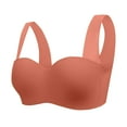 thumbnail image 1 of SMihono Daisy Bras for Older Women 2025 Front Closure Wide Straps Bras for Women Womens Bras No Underwire Full Support Minimizer Watermelon Red 36/80, 1 of 4