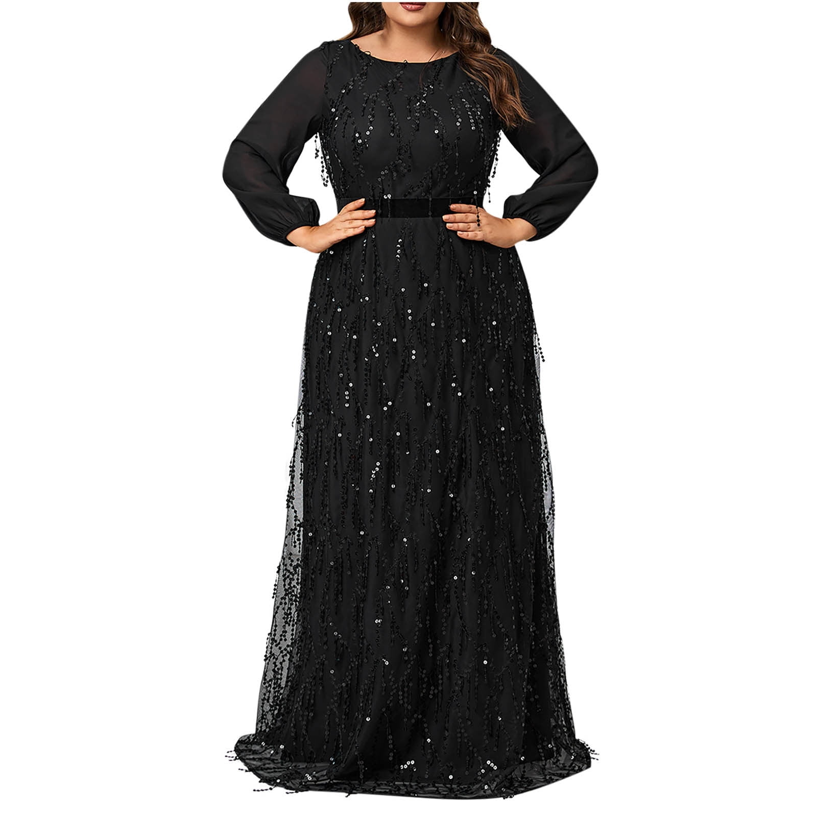 Glitter Silver Strapless Sequins Sheath Long Evening Party Dress, DP3789 main image 1