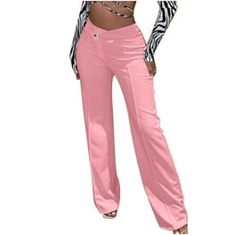 Fashion Casual Solid Patchwork Loose Mid Waist Pencil Bottoms(6 Colors) Fashion Casual Solid Patchwork Loose Mid Waist Pencil Bottoms(6 Colors)