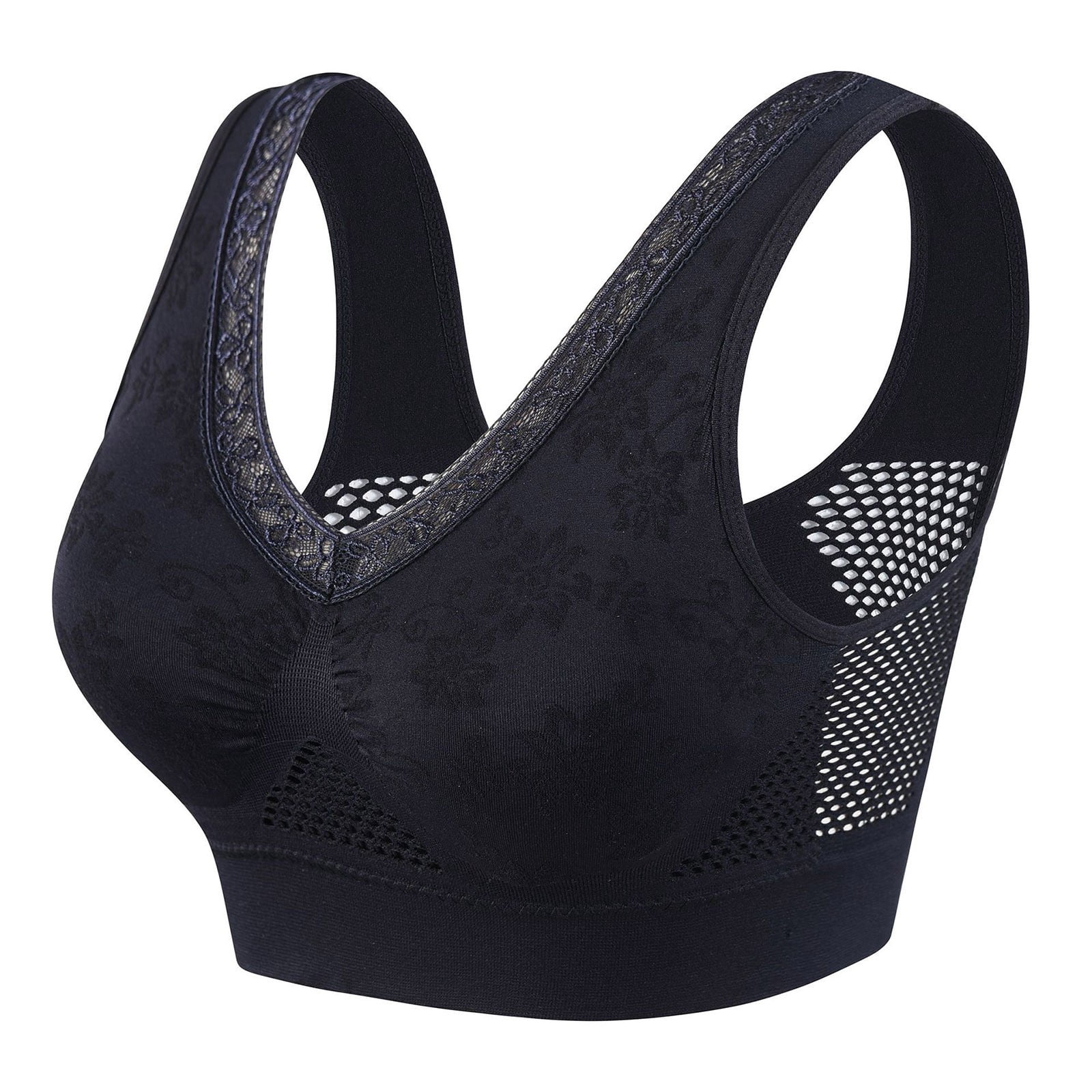 SMihono Hana Bra - Cotton Buttonless Comfy Lifting Shaping Bra, Plus ...