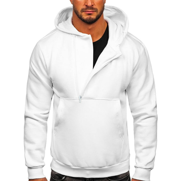 Comfy white hoodie hot sale