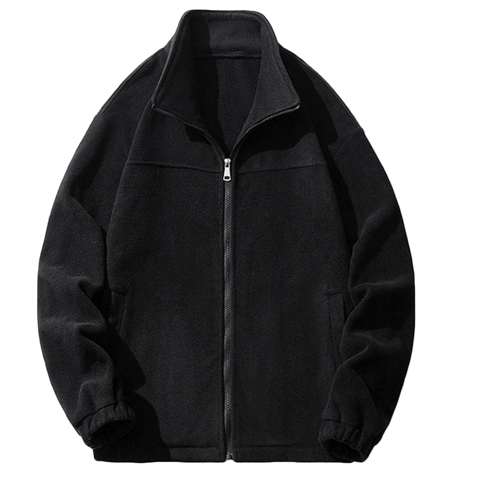 Men's Plus Size Snap Down Long Sleeve Jacket main image 1