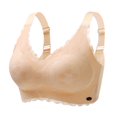 thumbnail image 1 of SMihono No Underwire Bras for Women Push Up Full Coverage Bralettes Plus Size Everyday Bras Breathable Comfortable Soft Bras Khaki XXXXXL US(16), 1 of 2