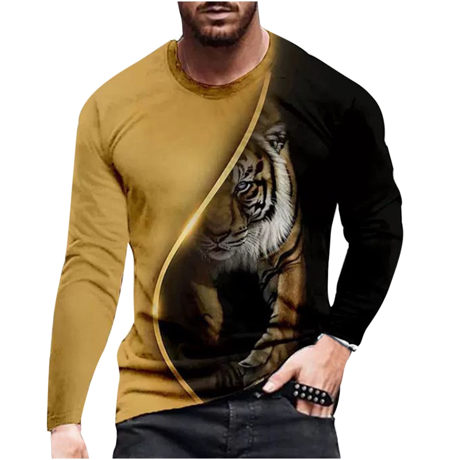 tiger T-shirts for men's