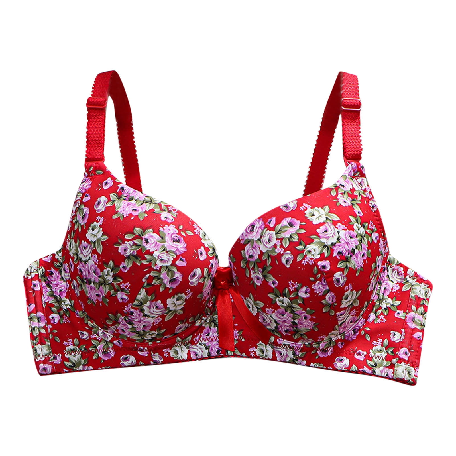 SMihono Stylish Bras for Women Full Coverage Supportive Lightly Lined ...