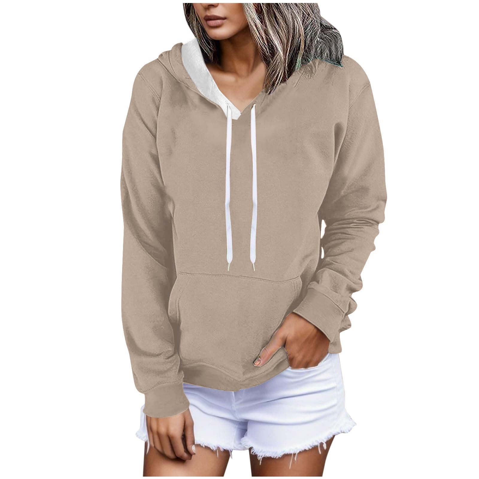 SMihono Teen Girls Tunic Drawstring Hoodie Sweatshirts Deals