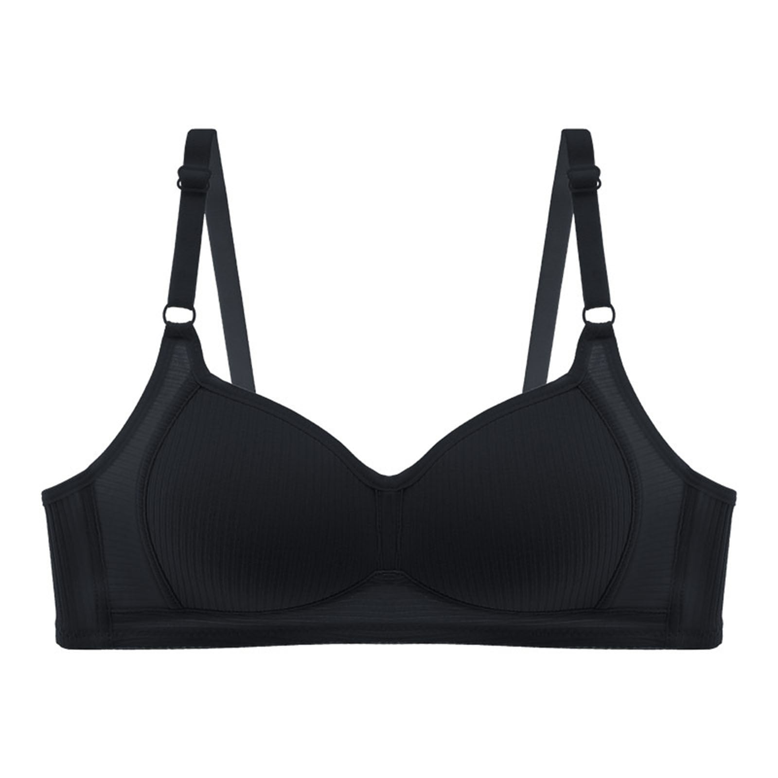 SMihono Training Bras for Teen Girls Cotton Wire Free Adjustable Straps ...
